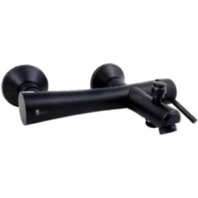 تصویر شیر حمام مشکی مدل شاتل SHatel