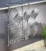 تصویر جا لیوان آویز استیل کاوه 