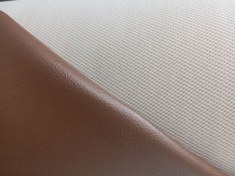 تصویر چرم مصنوعی ( آستر ) قهوه ای سوخته کانیون جودون ضخامت 80 