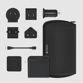 تصویر شارژر بی سیم موفی پک مسافرتی Mophie Global Travel Kit 