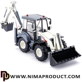 تصویر ماکت فلزی لودر Backhoe Loader مدل KDW 