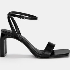 تصویر PULL&BEAR High-heel sandals with ankle strap 