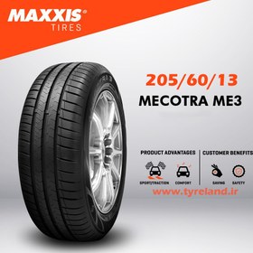 تصویر لاستیک 205/60/13 مکسس Maxxis Mecotra3 ME3 205/60/13 Maxxis Mecotra3 ME3