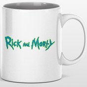 تصویر ماگ سرامیکی طرح ریک و مورتی 01 - ماگ ساده Rick and Morty 01 Mug Cup