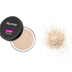 تصویر پودر تثبیت کننده آرایش فلورمار شماره 1 FLORMAR LOOSE POWDER