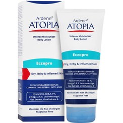 تصویر لوسیون مرطوب کننده بدن آتوپیا اگزو پرو 