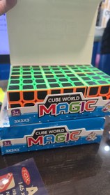تصویر مکعب روبیک مجیک مدل MAGIC CUBE ۳x۳ 
