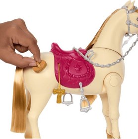 تصویر باربی معماها: اسب‌سواری بزرگ - اسباب‌بازی تعاملی همراه با لوازم جانبی برند barbie Barbie Mysteries: The Great Horse Chase Interactive Toy with Accessories