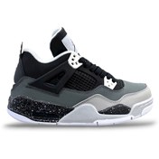 تصویر کتونی راحتی اسپرت ایر جردن ۴ رترو فییر Air Jordan 4 Retro Fear ویتنام - مشکی طوسی سفید / ۳۸ Air Jordan 4 Retro Fear Pack