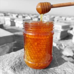 تصویر عسل گون موم دار - ارگانیک 