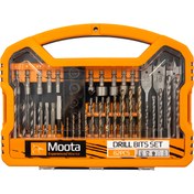 تصویر ست مته و نوک پیچ گوشتی موتا مدل MO310008 مجموعه ۸۲ عددی 