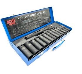 تصویر جعبه بکس باس مدل BS14 ظرفیت ۱۴ عددی پایه بلند صنعتی فشار قوی 