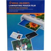 تصویر طلق پرس مگا 125 میکرون مدل M-01 سایز A5 Laminating Pounch Film A5 Mega M-01