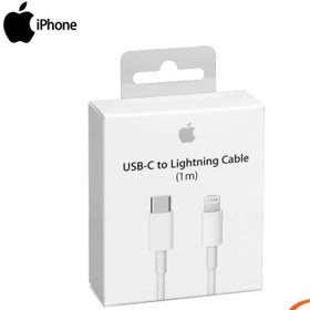 تصویر کابل تبدیل USB-C به لایتنینگ اپل طول 1 متر غیر اصل Apple USB-C to Lightning Cable 1m