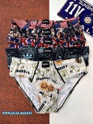 تصویر شورت اسلیپ مردانه کولسی کد 1389 