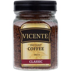 تصویر قهوه فوری کلاسیک 120 گرمی ویسنت Classic Instant coffee VICENTE 