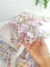 تصویر استیکر رولی مربعی 