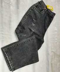 تصویر شلوار نیم بگ ذغالی روشن - 4 ا Light charcoal half bag pants Light charcoal half bag pants