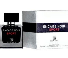 تصویر ادوپرفیوم مردانه روونا مدل Encage Noir Sport | انکیج نویر اسپرت Rovena Encage Noir Sport For Men 100ml