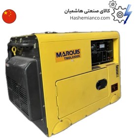 تصویر موتور برق دیزلی تکفاز 5.5 کیلووات مارکوئیس مدل TMDC6500 