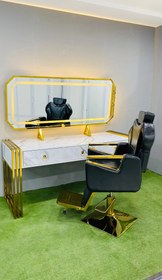 تصویر آیینه کنسول پایه سه خط 