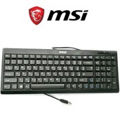 تصویر کیبورد باسیم ام اس آی Keyboard MSI Keyboard MSI KU-1019