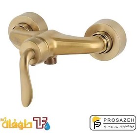 تصویر شیر توالت طوفان فلز مدل هلن Tofan Felez Toilet Faucet Helen Model