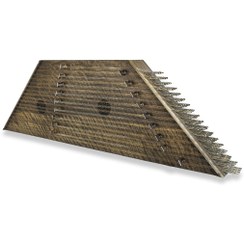 تصویر سنتور حمید موسوی مدل سه مهر ویژه walnut wood mousavi santoor