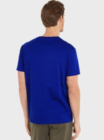 تصویر تی‌شرت یقه گرد استکد یوفوریک برند calvin klein jeans Stacked Euphoric Crew Neck T-Shirt