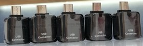 تصویر تبدیل OTG تایپ سی به یو اس بی Samsung اصل - مشکی Samsung USB Type-C to USB OTG Connector