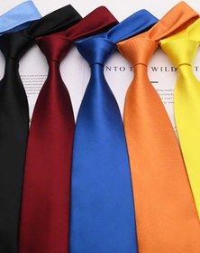 تصویر کراوات شیک رنگی 