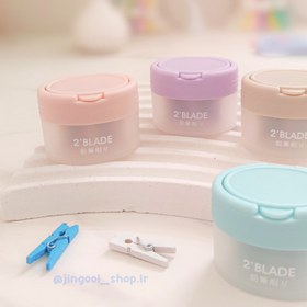 تصویر مدادتراش پاستلی دوتیغه 