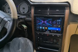 تصویر مانیتور اندرویدی پایونیر مدل 6580 مخصوص پژو با دوربین دنده عقب 