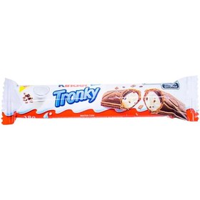 تصویر kinder Tronky cocoa wafer with milk cream and crunchy biscuit 