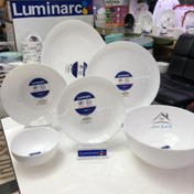 تصویر سرویس غذاخوری لومینارک مدل دیوالی ۲۶ پارچه ارکوپال مناسب ۶ نفر 