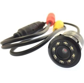 تصویر دوربین دنده عقب دید در شب Generic کارتن خراب Qtqgoitem Universal Flush Mount 170 degree Wide Angle 580 TVL CCD Rear view Reversing Backup Parking Camera (model: 303 de6 c2f bde ed2)