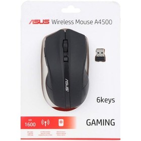 تصویر موس بی سیم گیمینگ Asus مدل A4500 ا Asus A4500 Wireless Mouse Asus A4500 Wireless Mouse