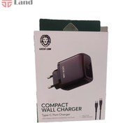 تصویر آداپتور گرين لاين TYPE-C /20W Green Lion adapter with Green Lion Type-c 20W wire