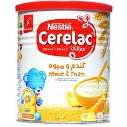 تصویر سرلاک گندم و میوه به همراه شیر نستله Nestle Cerelac Wheat And Fruits With Milk Nestle Cerelac Wheat And Fruits With Milk