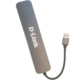 تصویر هاب 7 پورت USB 3.0 دی لینک مدل DUB-1370 D-LINK 7-Port USB 3.0 Hub DUB-1370