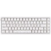 تصویر کیبورد ایجز Ajazz AK680 MAX White (Side Print) Wired 