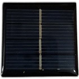 تصویر مینی پنل خورشیدی سایز 34.5*34.5 میلی متر 2 ولت 55 میلی آمپر Mini panel solar 34.5*34.5 mm-2V 55mA