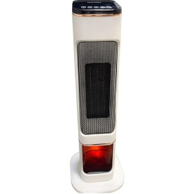 تصویر بخاری برقی ایستاده سرامیکی PTC با آکواریوم 