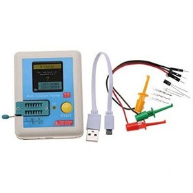 تصویر تستر قطعات الکترونیکی مدل LCR-T7 LCR-T7 Electronic Component Tester with TFT Display