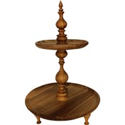 تصویر شیرینی خوری مدل دو طبقه کد Shi-3020 