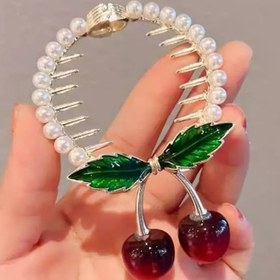 تصویر گیره گوجه ای مجلسی گیلاس 