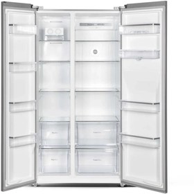 تصویر یخچال و فریزر طرح ساید بای ساید ایکس ویژن مدل TS552- AWD رنگ سفید X.VISION SIDE BY SIDE REFRIGERATOR TS55