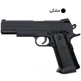 تصویر کلت فلزی ساچمه ای مدل V18 ایرسافت گان - مشکی ا Airsoft Gun V18 Airsoft Gun V18