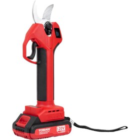 تصویر قیچی باغبانی شارژی توسن مدل 9550 ۲۰ ولت براشلس 