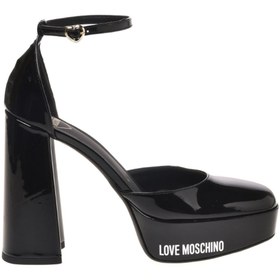 تصویر کفش پاشنه بلند کلاسیک زنانه برند موسچینو Moschino اصل 5003109173 